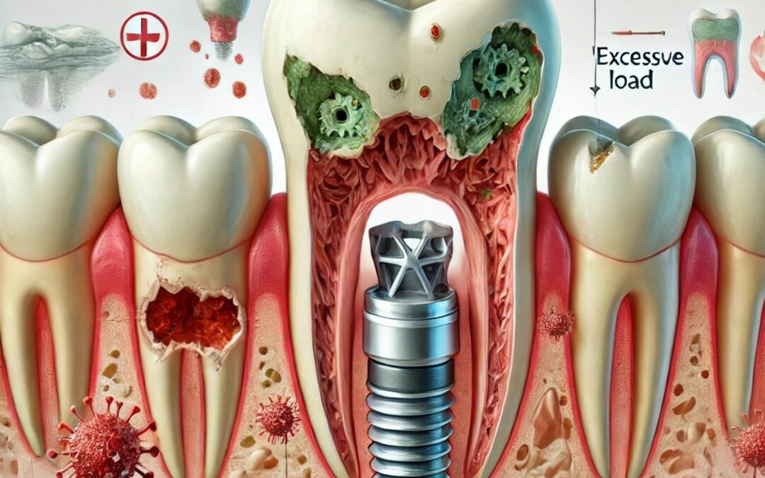 Fattori di Rischio per il Fallimento delle Protesi Conometriche: Perimplantiti e Carico Eccessivo